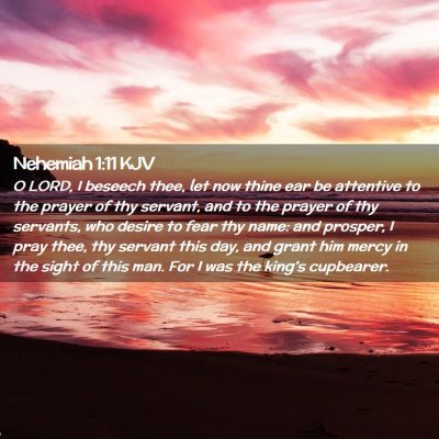 Nehemiah 1:11 KJV Free Bible Images