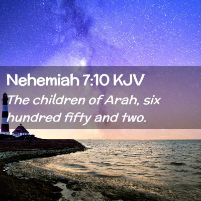 Nehemiah 7:10 KJV Free Bible Images