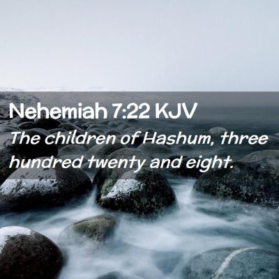 Nehemiah 7:22 KJV Free Bible Images