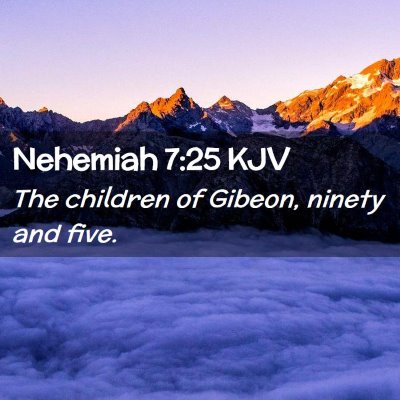 Nehemiah 7:25 KJV Free Bible Images