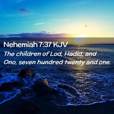 Nehemiah 7:37 KJV Free Bible Images