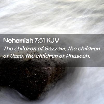 Nehemiah 7:51 KJV Free Bible Images