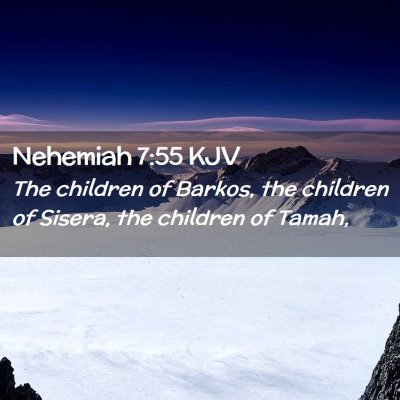 Nehemiah 7:55 KJV Free Bible Images