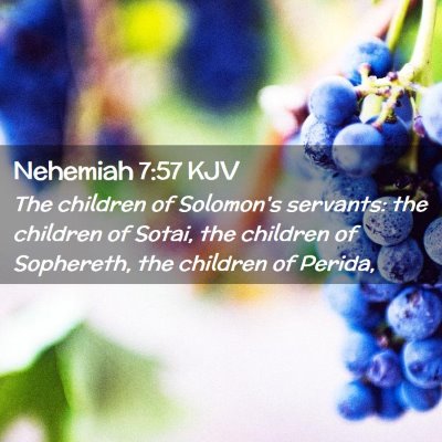 Nehemiah 7:57 KJV Free Bible Images