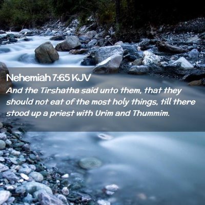 Nehemiah 7:65 KJV Free Bible Images