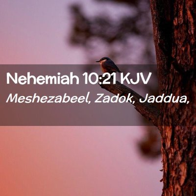 Nehemiah 10:21 KJV Free Bible Images