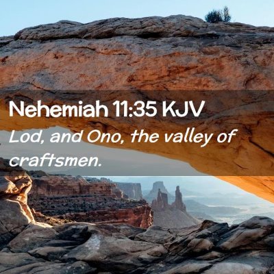 Nehemiah 11:35 KJV Free Bible Images