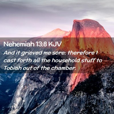 Nehemiah 13:8 KJV Free Bible Images