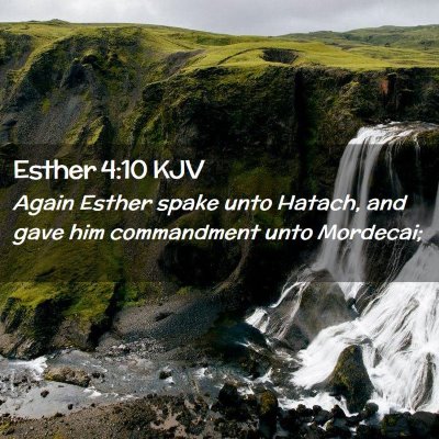 Esther 4:10 KJV Free Bible Images