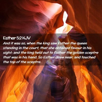 Esther 5:2 KJV Free Bible Images