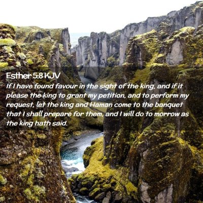 Esther 5:8 KJV Free Bible Images