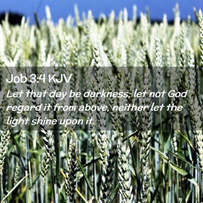 Job 3:4 KJV Free Bible Images