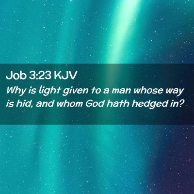 Job 3:23 KJV Free Bible Images