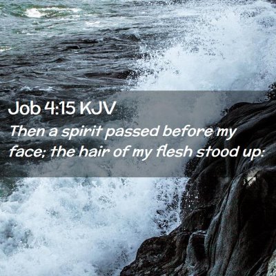 Job 4:15 KJV Free Bible Images