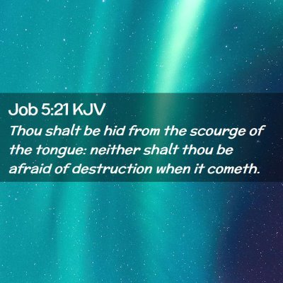 Job 5:21 KJV Free Bible Images