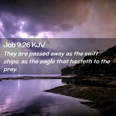 Job 9:26 KJV Free Bible Images