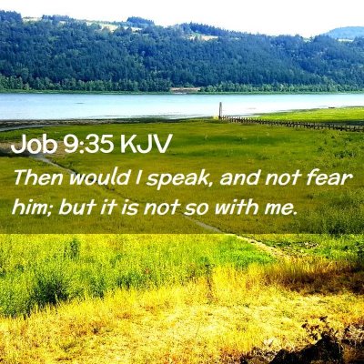 Job 9:35 KJV Free Bible Images