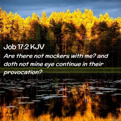 Job 17:2 KJV Free Bible Images