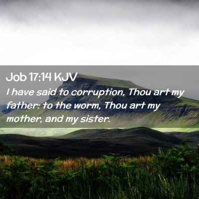 Job 17:14 KJV Free Bible Images