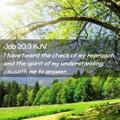 Job 20:3 KJV Free Bible Images