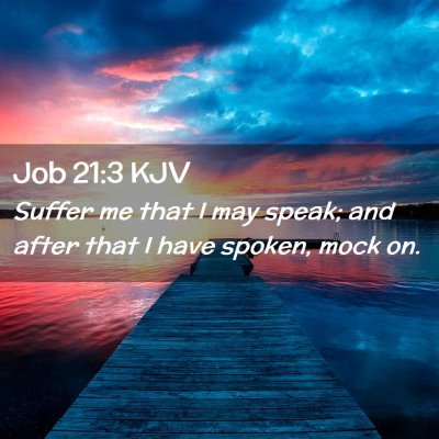 Job 21:3 KJV Free Bible Images