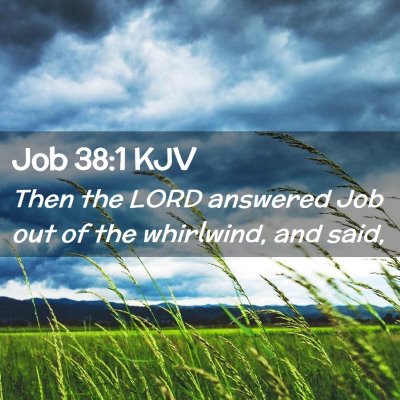 Job 38:1 KJV Free Bible Images