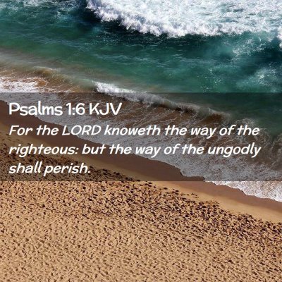 Psalms 1:6 KJV Free Bible Images