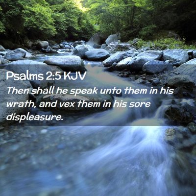 Psalms 2:5 KJV Free Bible Images