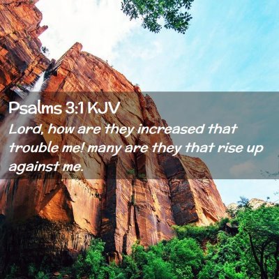 Psalms 3:1 KJV Free Bible Images