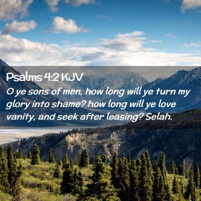 Psalms 4:2 KJV Free Bible Images