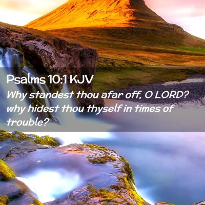 Psalms 10:1 KJV Free Bible Images