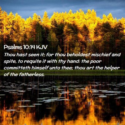 Psalms 10:14 KJV Free Bible Images