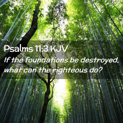 Psalms 11:3 KJV Free Bible Images