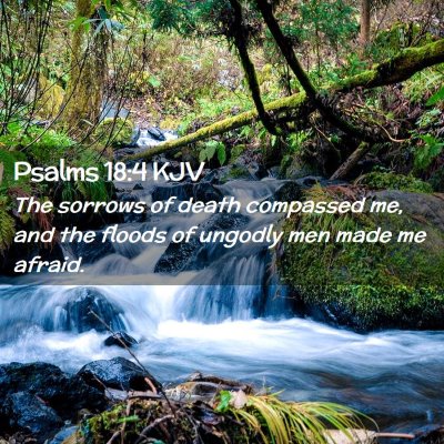 Psalms 18:4 KJV Free Bible Images