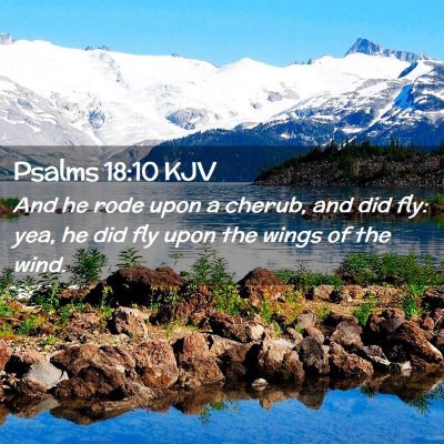 Psalms 18:10 KJV Free Bible Images