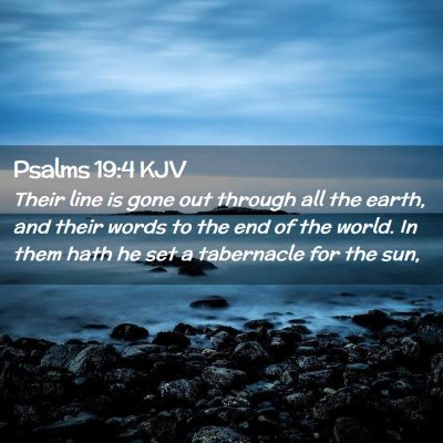 Psalms 19:4 KJV Free Bible Images