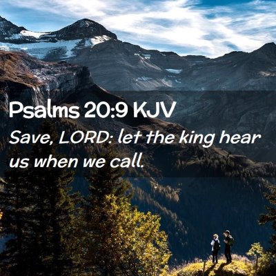 Psalms 20:9 KJV Free Bible Images