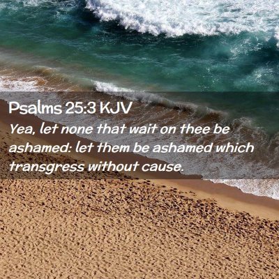 Psalms 25:3 KJV Free Bible Images