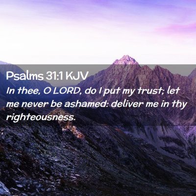 Psalms 31:1 KJV Free Bible Images