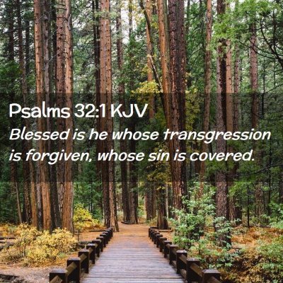 Psalms 32:1 KJV Free Bible Images