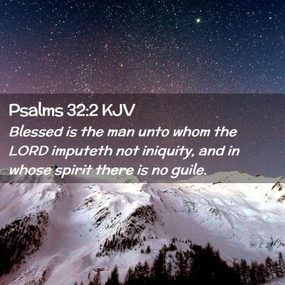 Psalms 32:2 KJV Free Bible Images