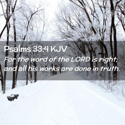 Psalms 33:4 KJV Free Bible Images