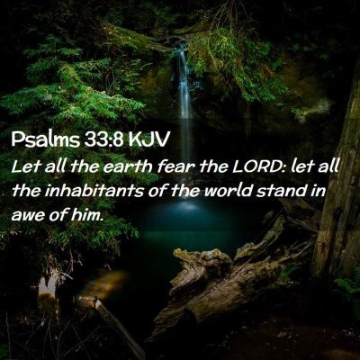 Psalms 33:8 KJV Free Bible Images