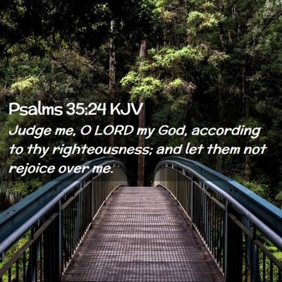 Psalms 35:24 KJV Free Bible Images