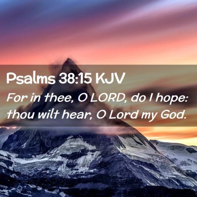 Psalms 38:15 KJV Free Bible Images