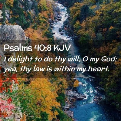 Psalms 40:8 KJV Free Bible Images