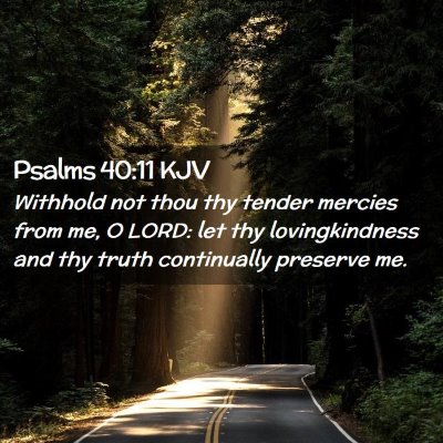 Psalms 40:11 KJV Free Bible Images