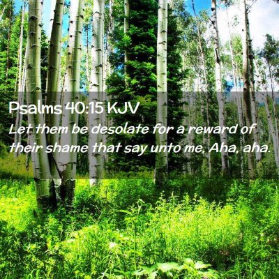 Psalms 40:15 KJV Free Bible Images