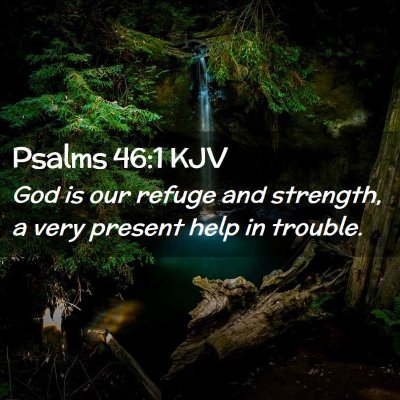 Psalms 46:1 KJV Free Bible Images