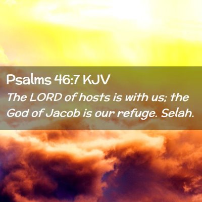 Psalms 46:7 KJV Free Bible Images